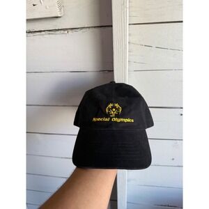 Zkapz Special Olympics Upper Arlington Hat Mens Black Yellow Embroidered Cap
